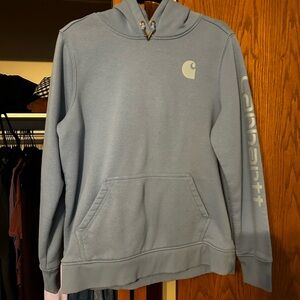 Carhartt Blue Relaxed Fit Hoodie